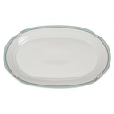 Servierplatte Fleischplatte 33,3x22,7 cm Colditz gebraucht - gut