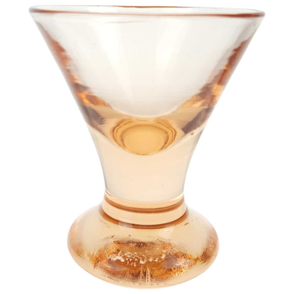 [458166121] Schnapsglas H 6 cm Antik Rosé Rosa Glas