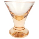 Schnapsglas H 6 cm Antik Rosé Rosa Glas
