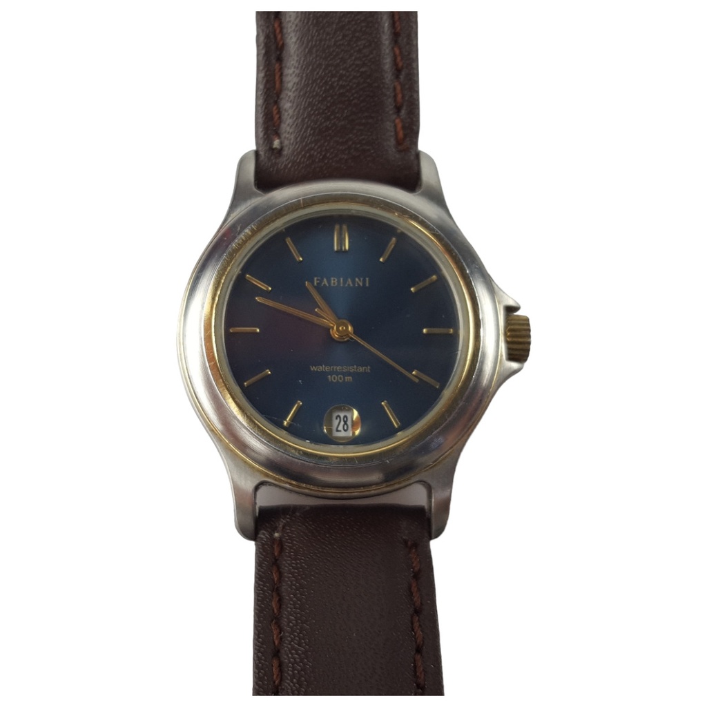 Fabiani 1338 B Damen Arbanduhr Datumsanzeige
