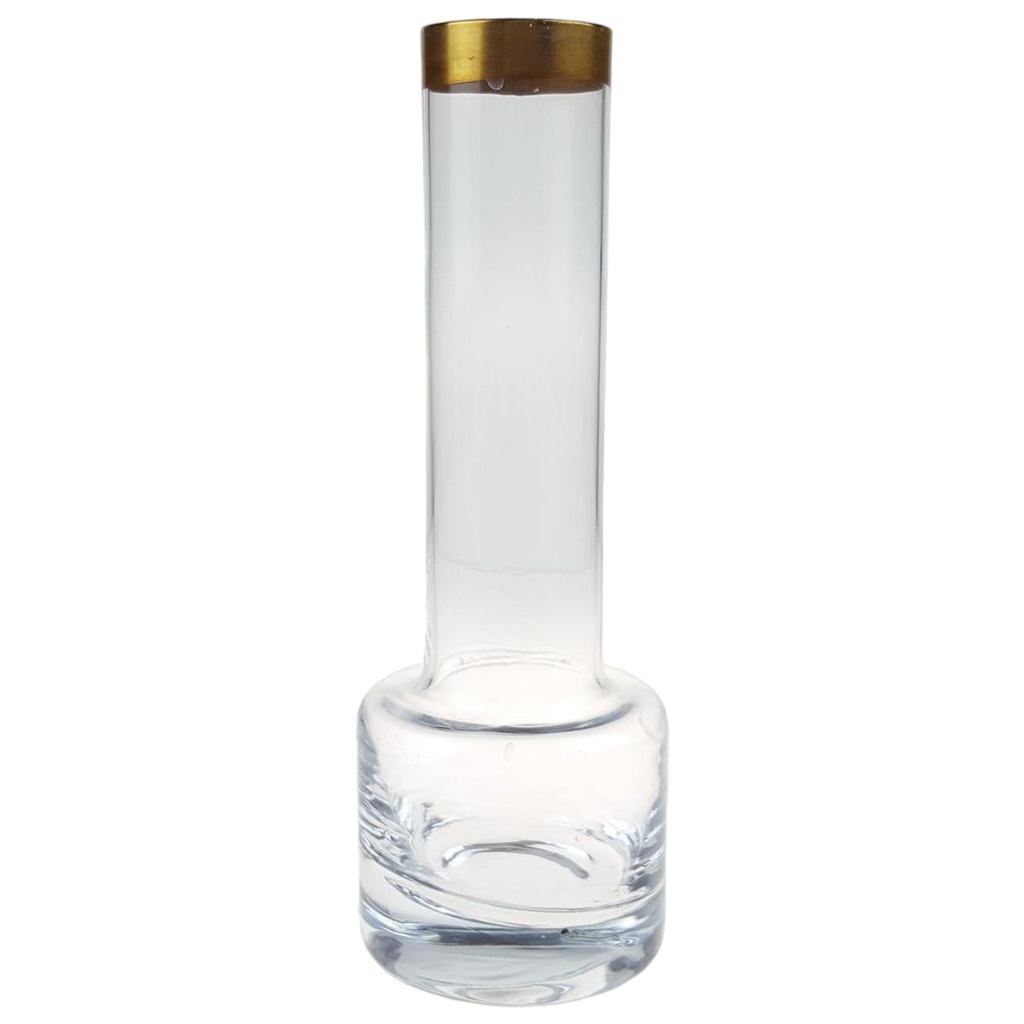 Sliwowitz Glas Goldrand Ingrid Altdeutsch Pokal gebraucht - gut