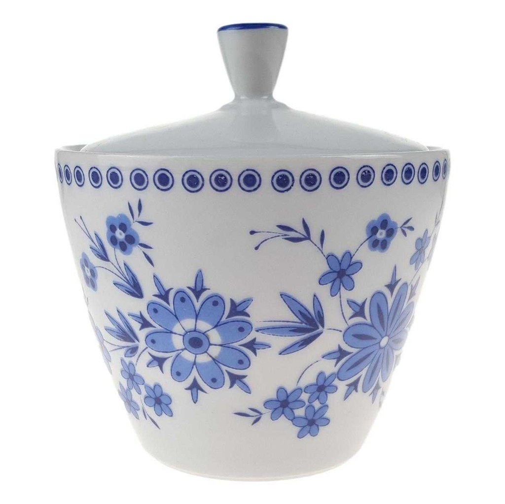 [458166179] Zuckerdose Seltmann Weiden Isolde Bayerisch Blau