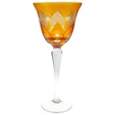Weinrömer Römerglas Überfangglas Orange