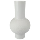 Vase Blumenvase H & G Selb Heinrich matt weiß glasiert