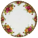 Kuchenteller Dessertteller 20,5 cm Royal Albert Old Country Roses gebraucht - gut