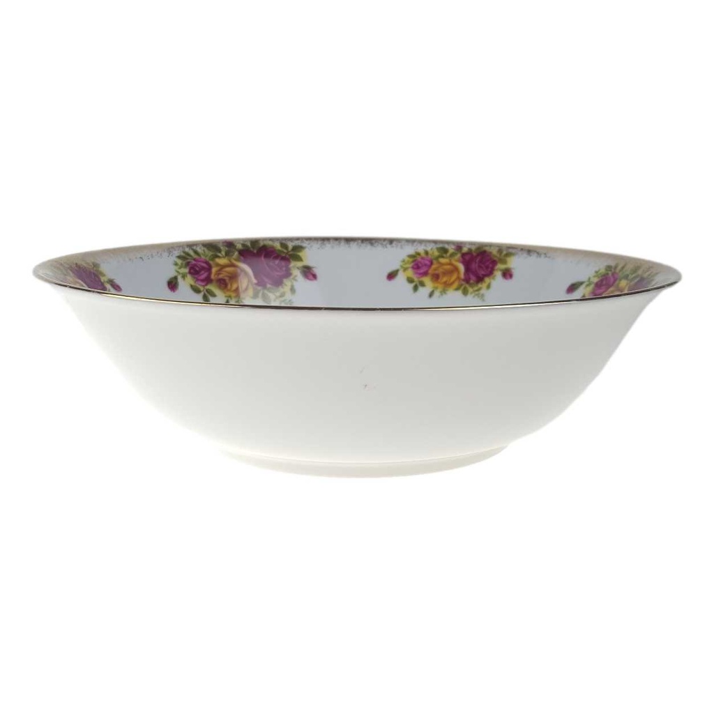 Schüssel Goldrand 23,1 cm Winterling Kirchenlamitz Rose gebraucht - gut