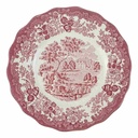 Kuchenteller 20,3 cm Palissy Avon Scenes Rot gebraucht - akzeptabel
