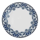 Kuchenteller 19,7 cm Hutschenreuther Arzberg Blaue Blumen gebraucht - gut