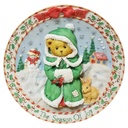 Wandteller Wandbild Cherished Teddies The Season Of Joy 1995 gebraucht - gut