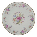 Servierplatte Teller 32 cm Thomas Porzellan Ivory Blumendekor Blumen gebraucht - gut