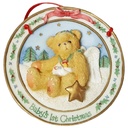 Wandteller Cherished Teddies Babys Ist Christmas 1996 gebraucht - gut