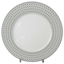 Speiseteller Essteller 27,2 cm TCM Tchibo blau grau Rautendekor gebraucht - gut