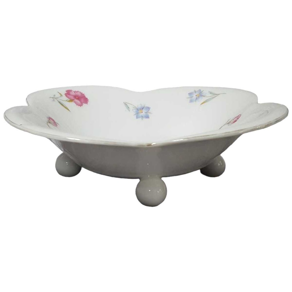 [45816655] Schüssel Schale 19,2 cm Königszelt Blumendekor Blumen gebraucht - gut