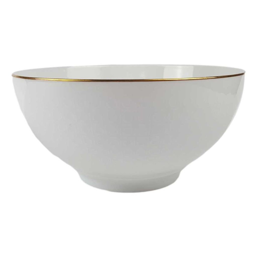 [458166562] Schüssel Goldrand 0,1 L 18 cm AK Kaiser Porzellan Form 40 Reliefdekor gebraucht - gut