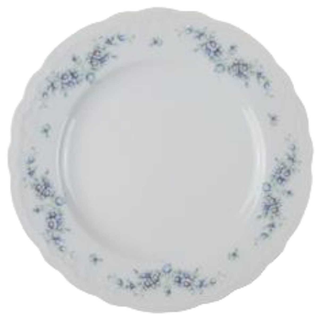 [458166579-1] Kuchenteller Dessertteller Frühstücksteller 19 cm Seltmann Weiden Julia Blaue Margeritenranke gebraucht - sehr gut