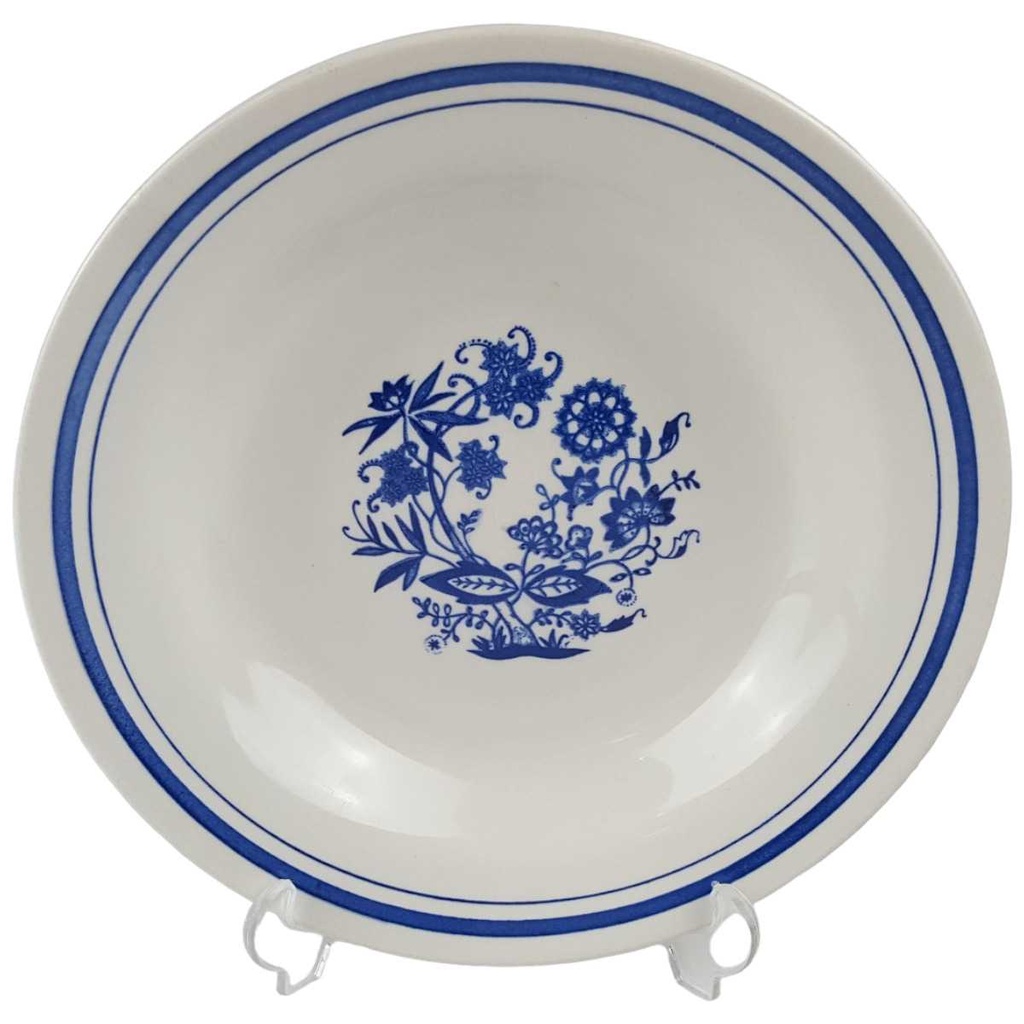 Suppenteller 21,8 cm Oxford Brazil blau gebraucht - gut