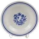 Suppenteller 21,8 cm Oxford Brazil blau gebraucht - gut