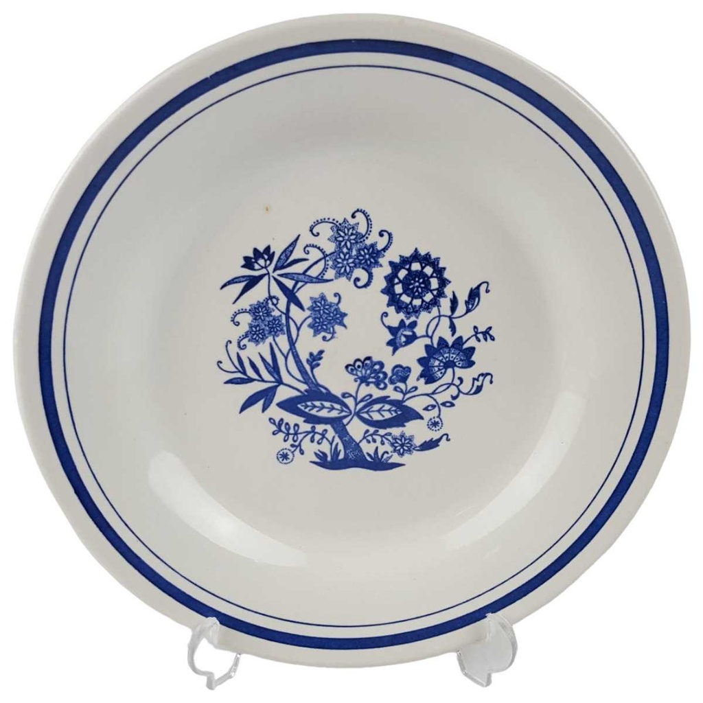 [458166585] Speiseteller Essteller 23,1 cm Oxford Brazil blau gebraucht - gut