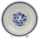 Speiseteller Essteller 23,1 cm Oxford Brazil blau gebraucht - gut