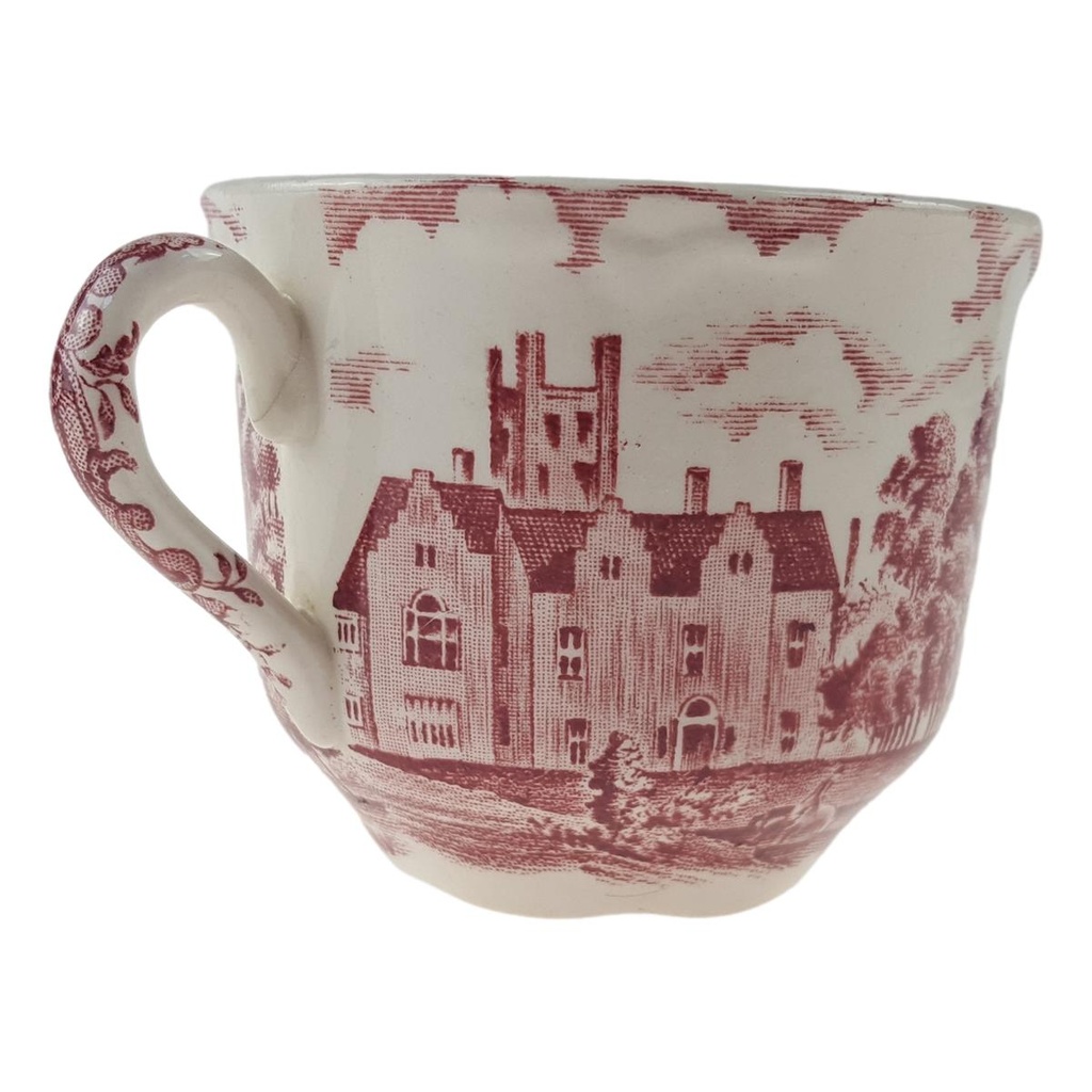 [458166615] Kaffeetasse Palissy Avon Scenes Rot gebraucht - akzeptabel