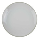 Kuchenteller Dessertteller 19,5 cm Schönwald Rand Pastellgrün gebraucht - sehr gut