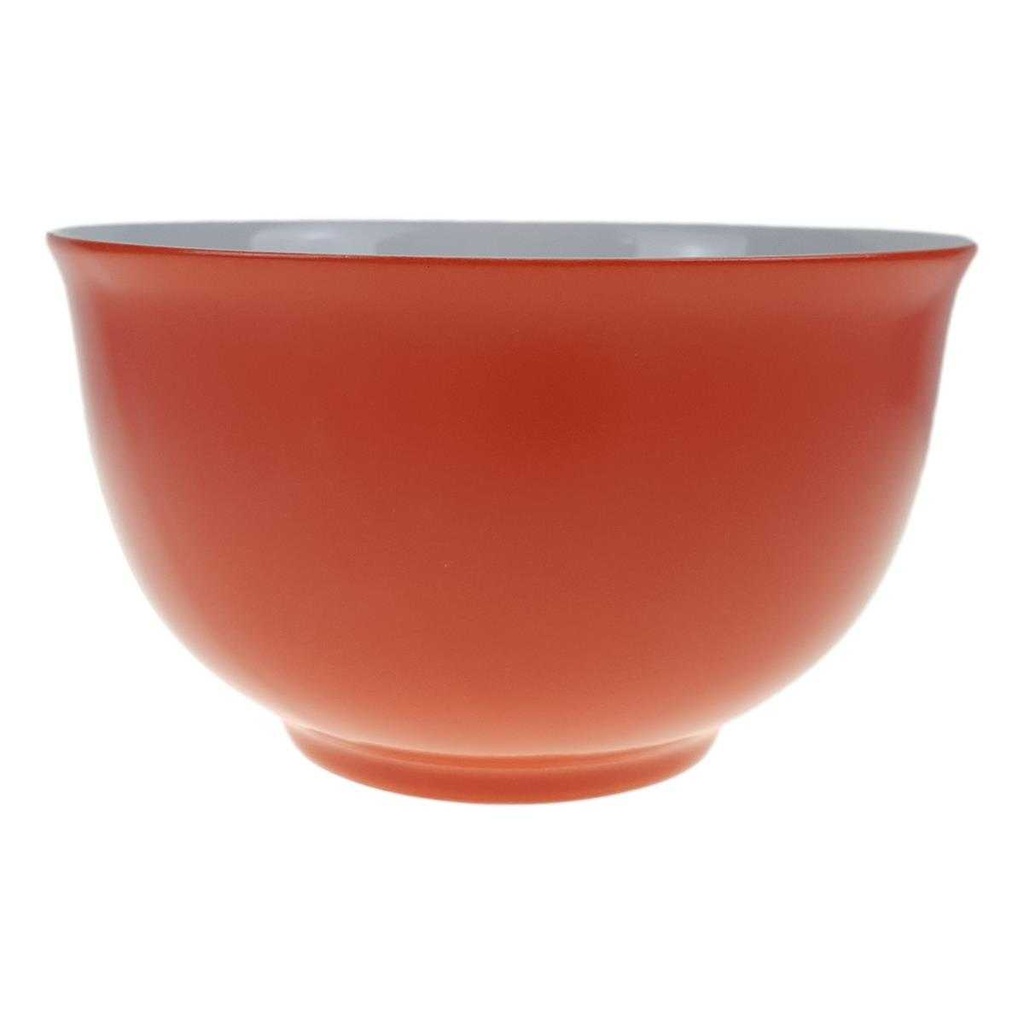 [458166639] Dessertschale Müslischale 12,8 cm Marienbad Ingres Weiss Lachsrosa gebraucht - sehr gut