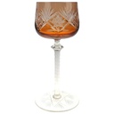 Weinglas Weinrömer Römerglas Überfangglas Orange gebraucht - sehr gut