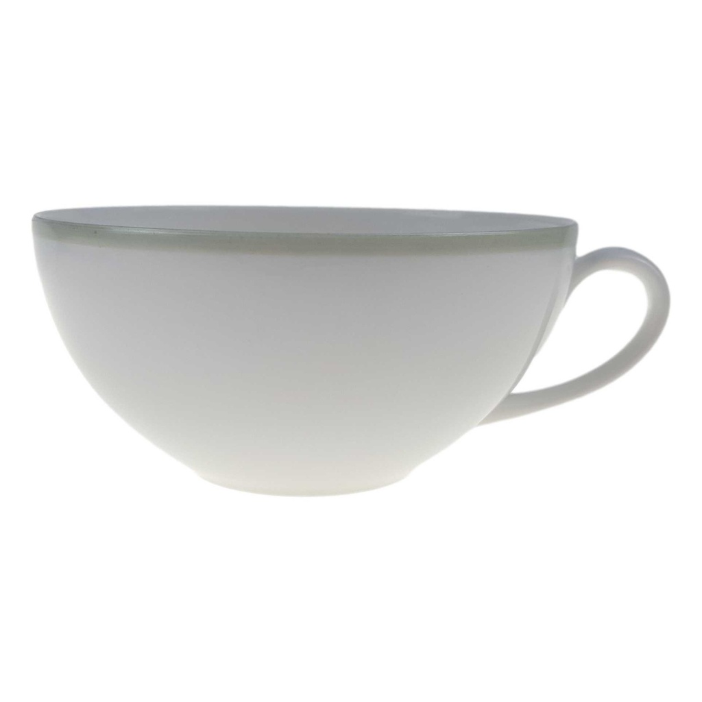 [458166645] Teetasse 0,15 L Schönwald Rand Pastellgrün gebraucht - gut