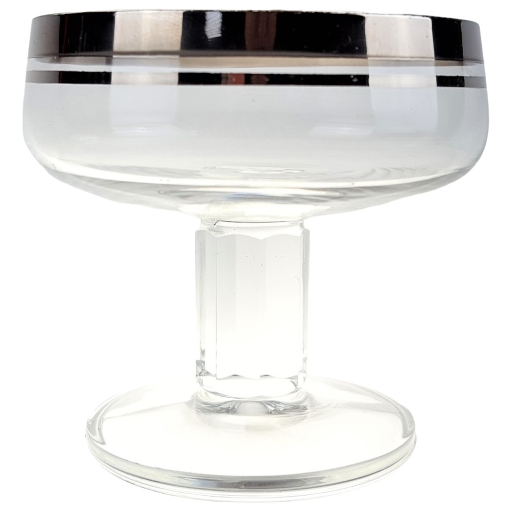 [458166699] Likörschale Likörglas Thomas Platinrand Transparent Germany gebraucht - gut