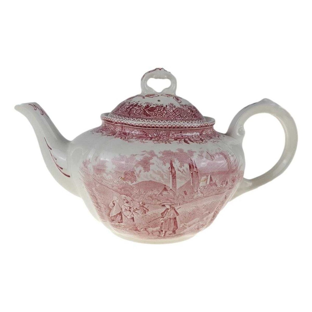 Teekanne 1,1 L Villeroy & Boch Burgenland Rot gebraucht - sehr gut
