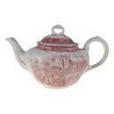 Teekanne 1,1 L Villeroy & Boch Burgenland Rot gebraucht - sehr gut