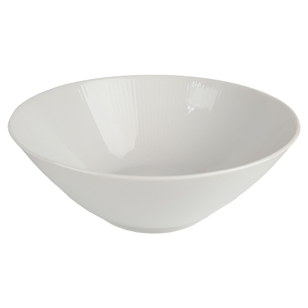 [458166720] Schüssel 19,8 cm Seltmann Weiden Monika Weiß gebraucht - gut