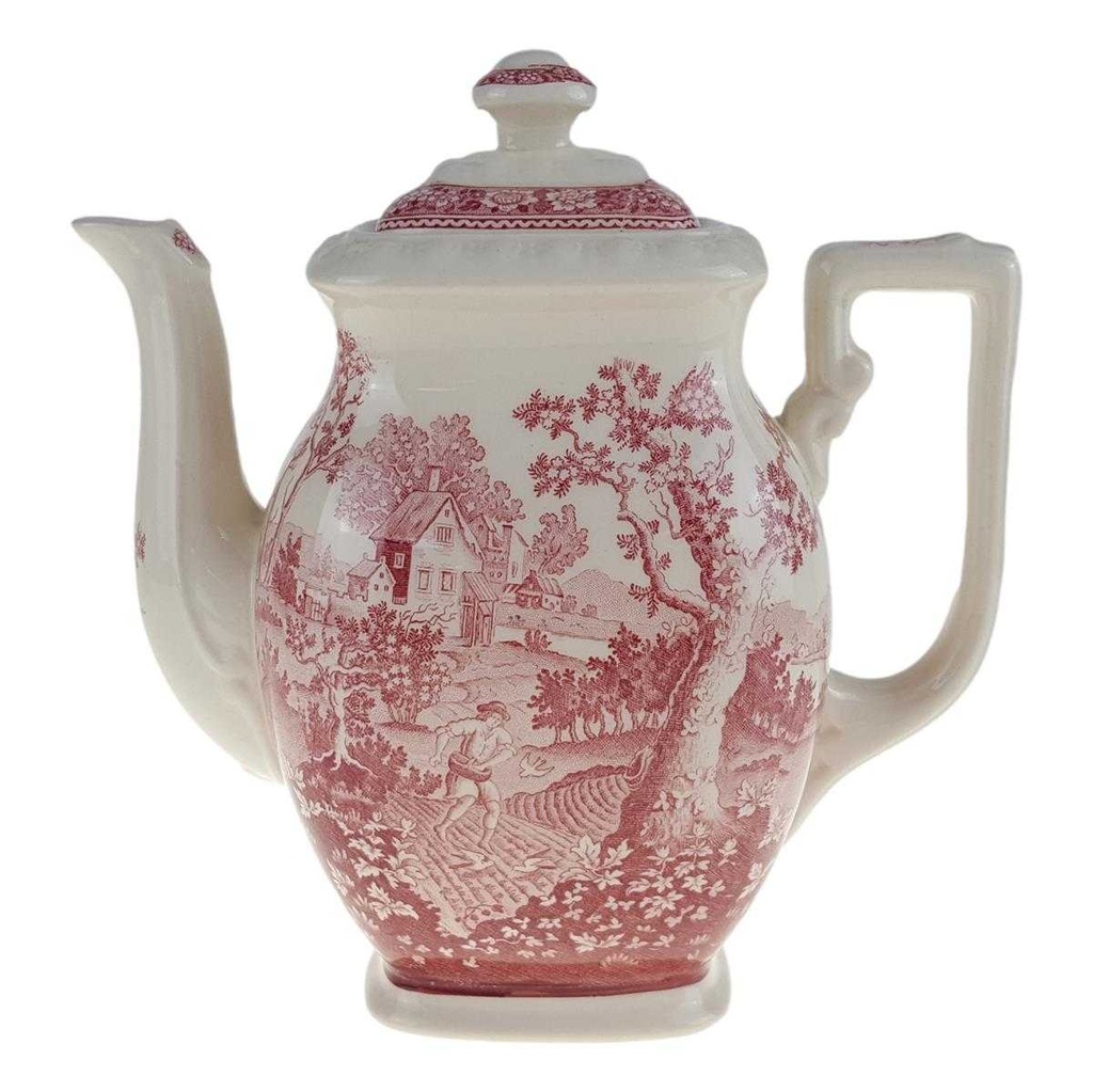 [458166727] Mokkakanne 0,7 L Villeroy & Boch Rusticana Rot gebraucht - sehr gut