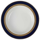 Suppenteller Golddekor 22 cm Winterling Marktleuthen Kobaltblau Rand Blau