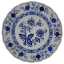 Speiseteller Essteller 24 cm Marienbad Ingres Weiss Zwiebelmuster gebraucht - gut
