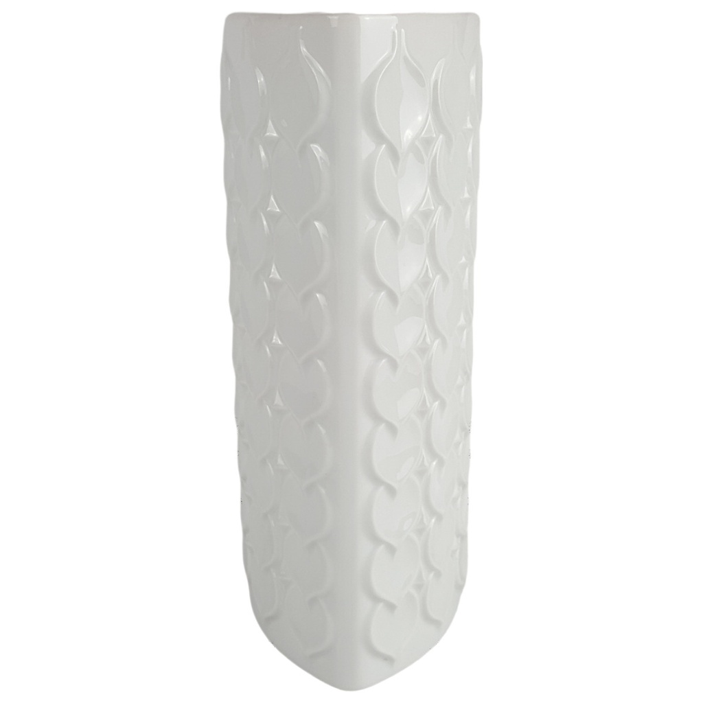 Vase Blumenvase 22,8 cm AK Kaiser Weiß gebraucht - sehr gut