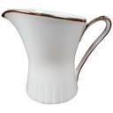 Milchkännchen Goldrand Zeh Scherzer 1403 Relief Elfenbein Beige gebraucht - sehr gut