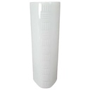 Blumenvase 25,1 cm Jaeger & Co Weiß gebraucht - sehr gut