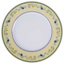 Speiseteller Essteller 27 cm Tirschenreuth Lemon Olive 2000 Edition gebraucht - gut