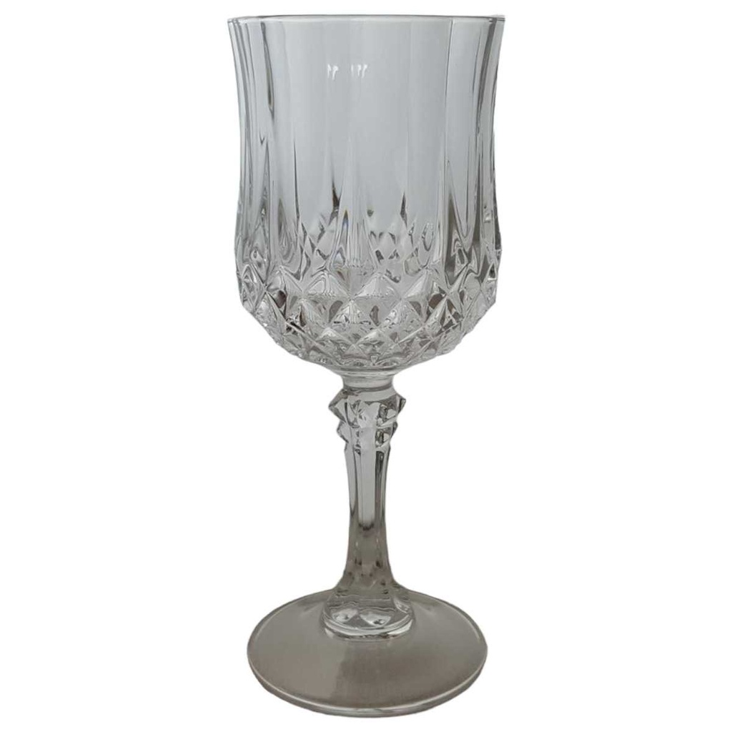 [4581671] Weinglas Weinrömer Überfangglas Cristal d`Arques Longchamp Transparent gebraucht - gut