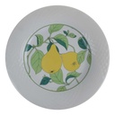 Teller Servierteller 26 cm Hutschenreuther Scala Obstdekor gebraucht - sehr gut