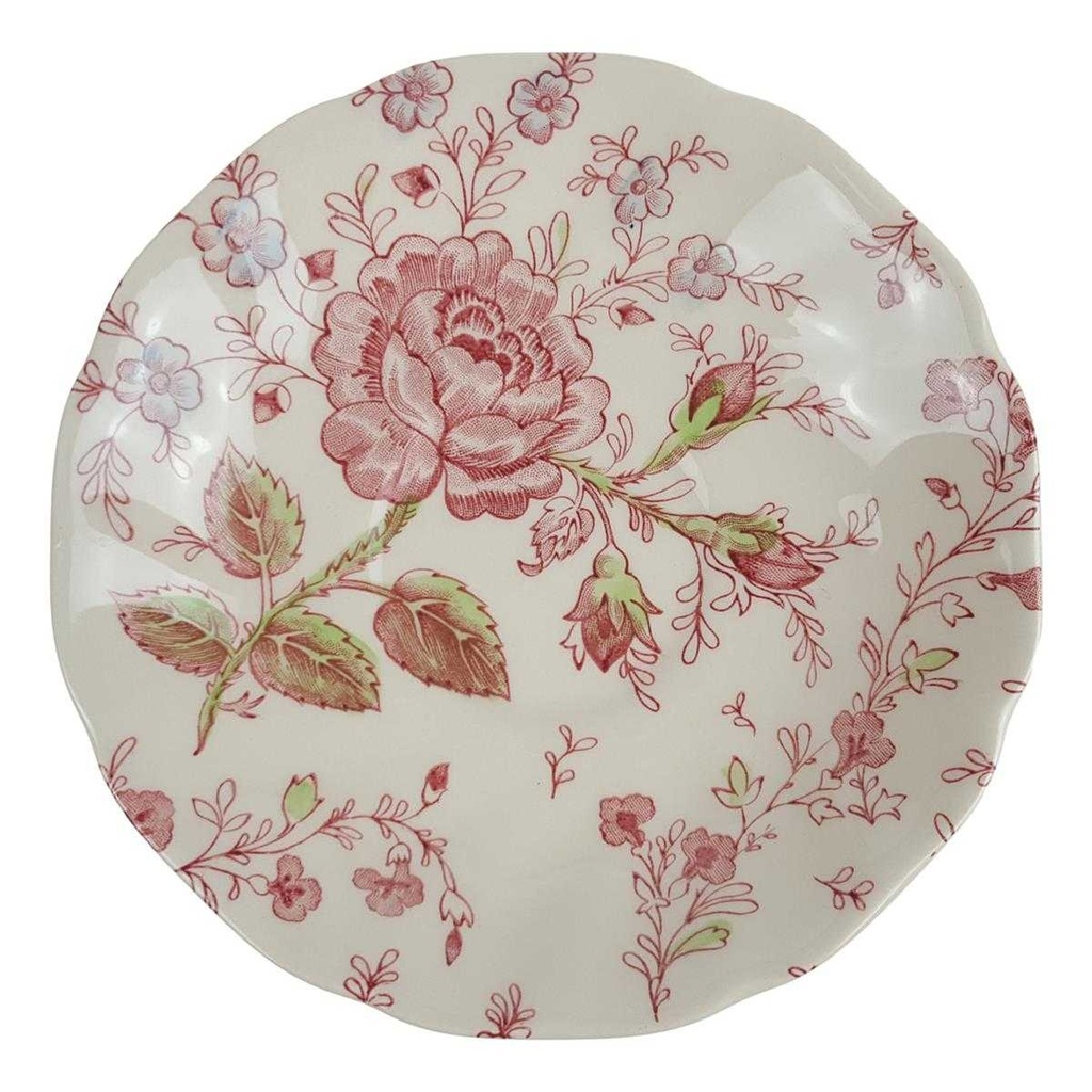 [458167182] Untertasse für Tee 14 cm Johnson Bros Rose Chintz gebraucht - gut