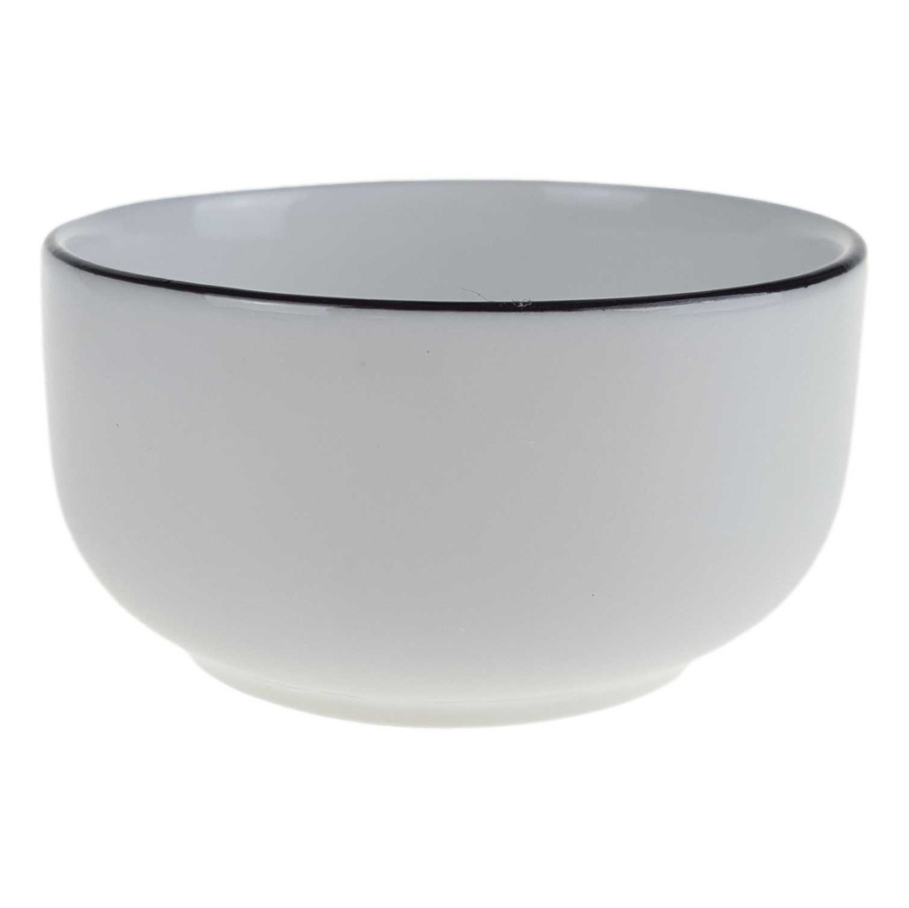 [458167202] Dipschale 0,05 L 5,9 cm Karolina Schwarzer Rand gebraucht - sehr gut