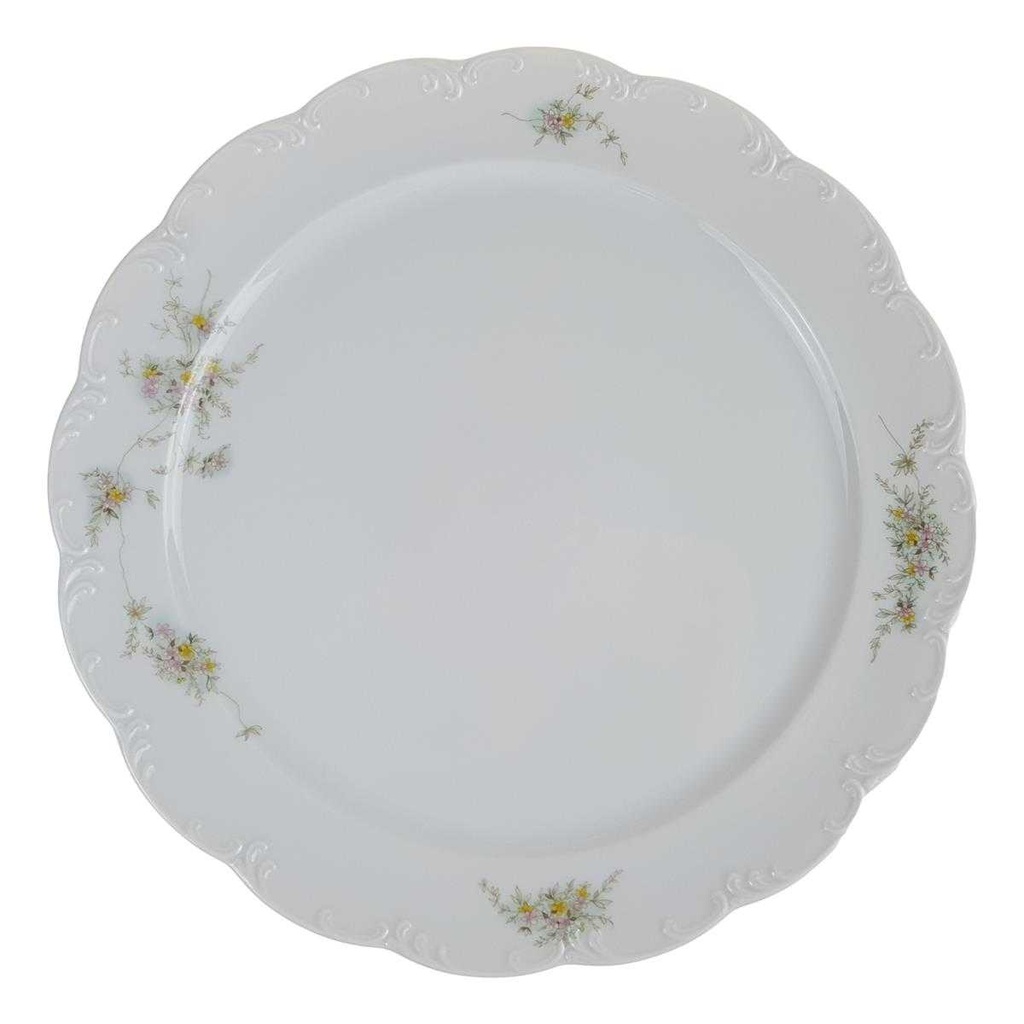 Servierplatte Rosenthal Monbijou grüne Ranke gebraucht - sehr gut