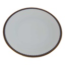 Kuchenteller Dessertteller Goldrand 20 cm PMR Jaeger & Co Bavaria Blau Gold Dekor gebraucht - gut