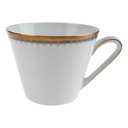 Kaffeetasse Goldrand 0,175 L PMR Jaeger & Co Bavaria Blau Gold Dekor gebraucht - gut