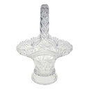 Schale Henkelkorb Glas Transparent