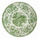 Speiseteller Essteller 24 cm English Ironstone Tableware (EIT) EIT England Motiv: Liebespaare Grün gebraucht - sehr gut