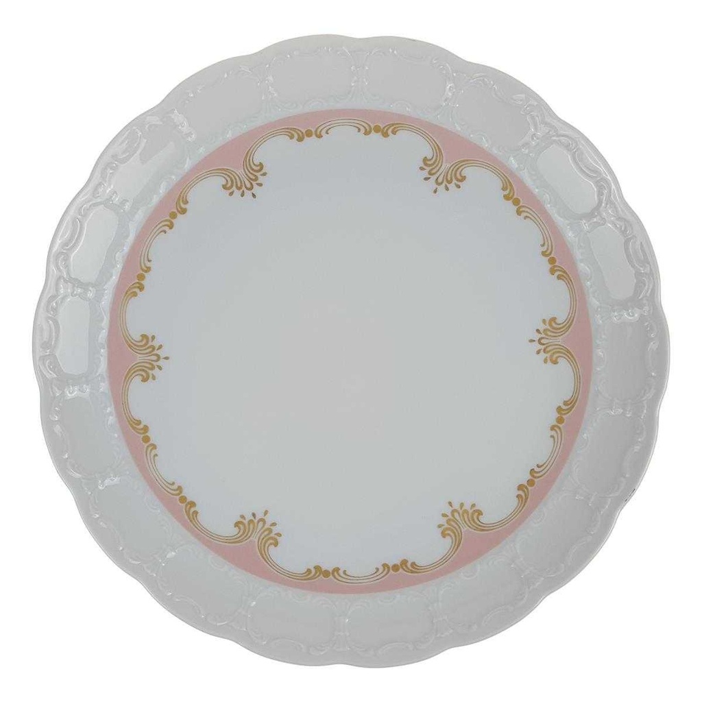 [458167270] Kuchenteller Dessertteller 19,5 cm K & A Krautheim Rialto Rosa Gold gebraucht - gut