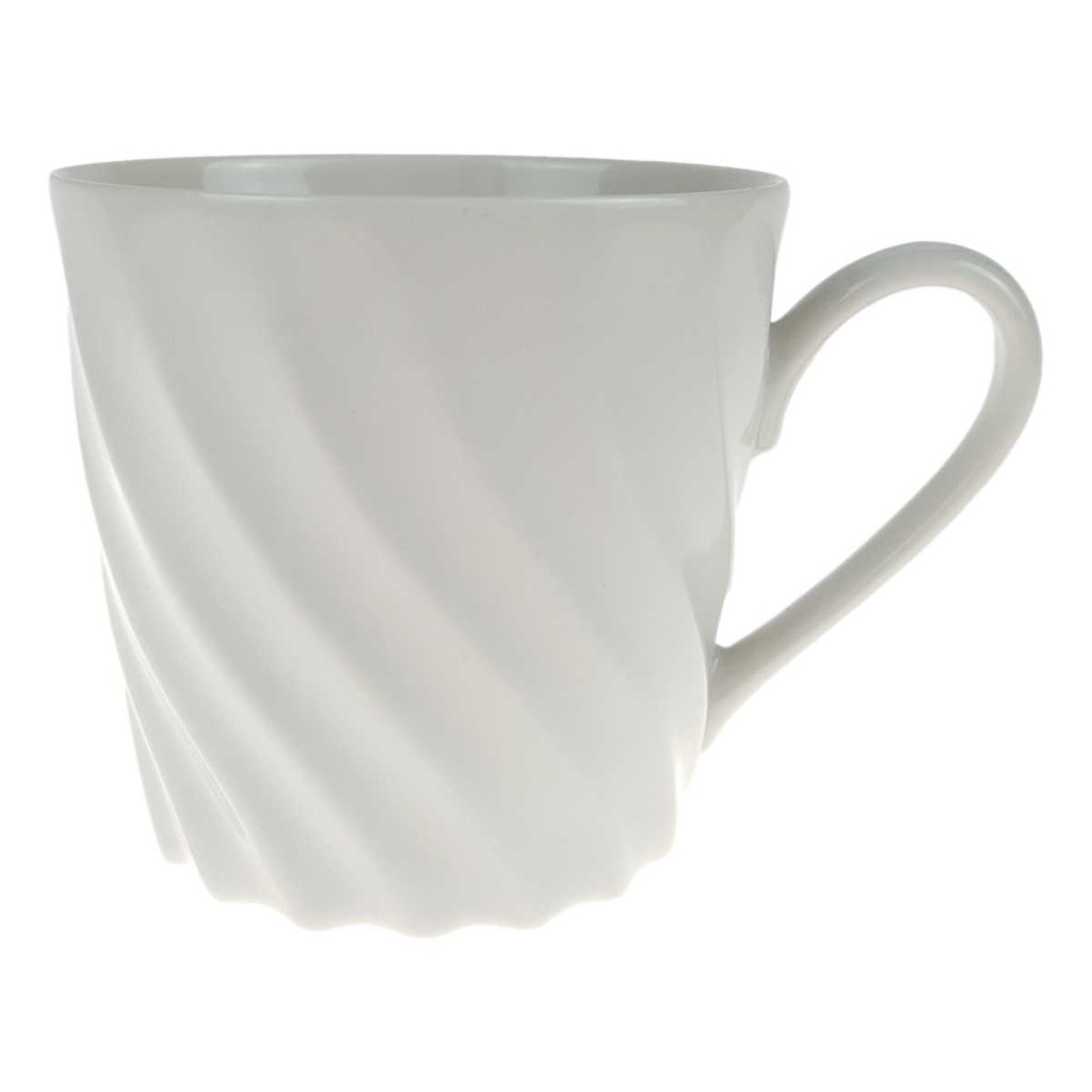Kaffeetasse klein 0,15 L Marienbad Ingres Weiss Wellenmuster gebraucht - sehr gut